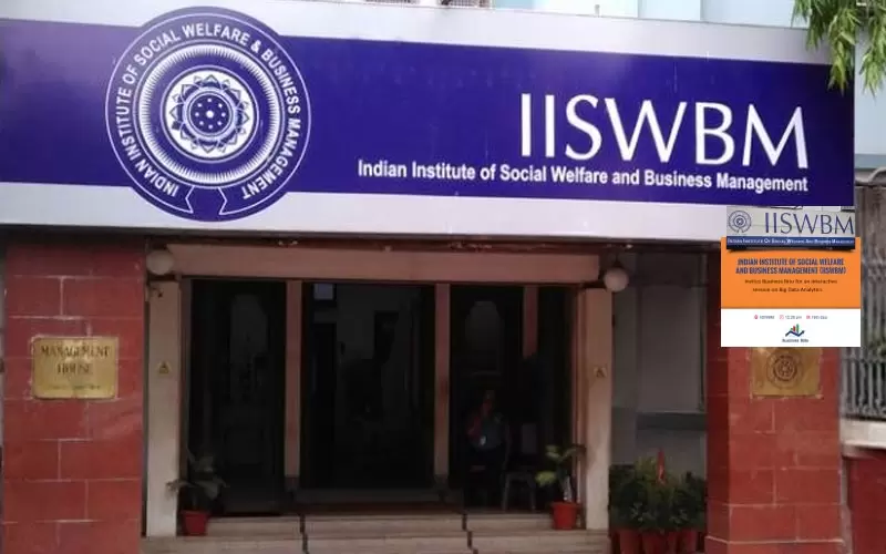 Interactive session at IISWBM on Big Data Analytics with MBA students