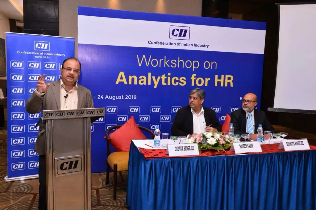 Invited to deliver workshop on Analytics for HR at CII