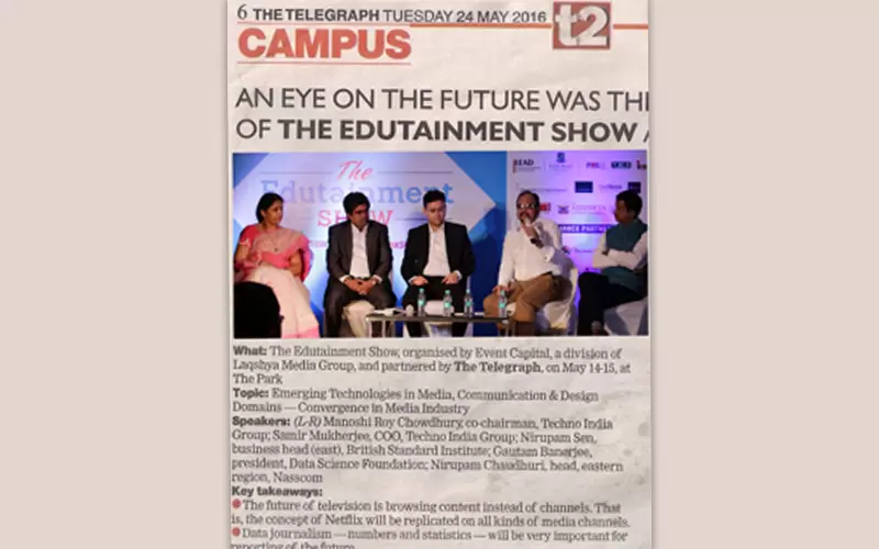 DBA as panelist at Edutainment Show